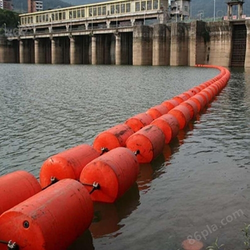 河道水库拦污浮漂串连浮筒