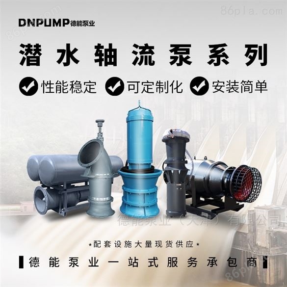 天津轴流潜水泵厂家现货 整套供应 配套电气