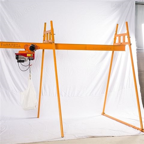 500公斤家用小型吊粮机价格-楼房吊沙机