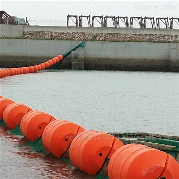 河道防垃圾拦污浮体组合式挡垃圾浮筒