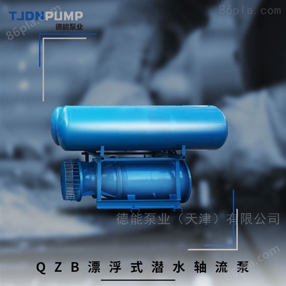 QZB浮筒式潜水轴流泵 天津德能厂家现货供应