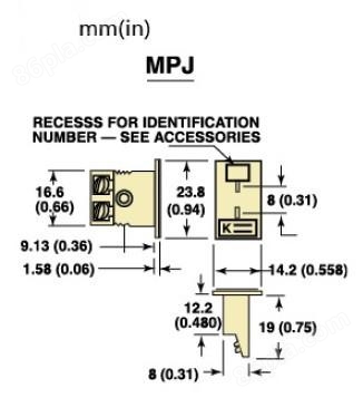 MPJ-(*)-F面板式熱電偶插座|美國(guó)omega嵌入式熱電偶插座