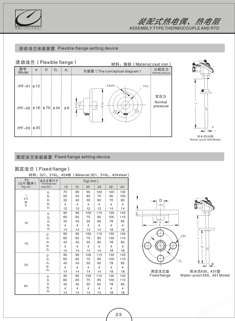 装配式热电偶（阻）(图10)