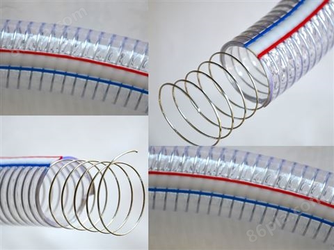 pvc钢丝螺旋增强软管