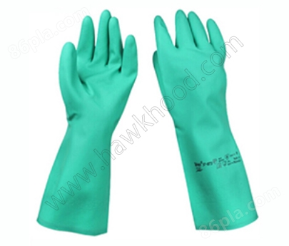 Ansell 37-873 耐磨耐酸耐油工业手套丁腈橡胶清洁手套