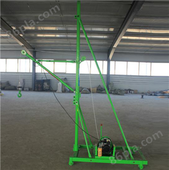 室内上料吊机500公斤-楼房快速简易小吊机